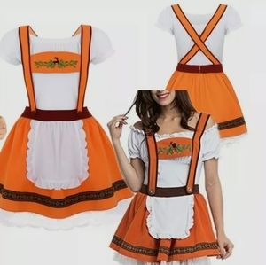 German Berr Maid Oktoberfest Lederhosen Costume